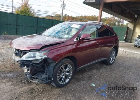 2013 Lexus Rx 450H из США, поврежденный, VIN JTJBC1BA0D2062937